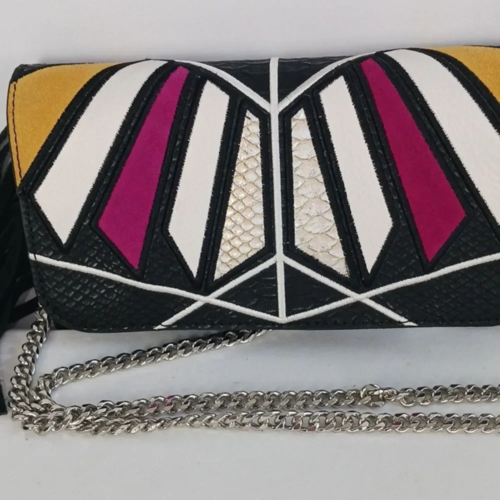 SamโEdelman NWT Multi Flap With Chain Strap Bag. - Picture 2 of 9